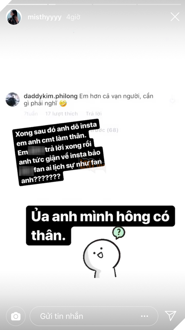 Misthy bức xúc khi bị tố tình một đêm với bạn trai của Ohsusu 2