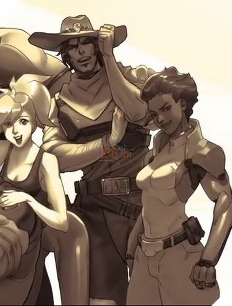 Overwatch: Chế độ Storm Rising hé lộ thêm 2 Hero mới - Sojourn và một Omnic bí ẩn theo Talon 4