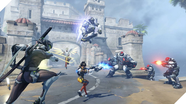 Overwatch: Chế độ Storm Rising hé lộ thêm 2 Hero mới - Sojourn và một Omnic bí ẩn theo Talon 6