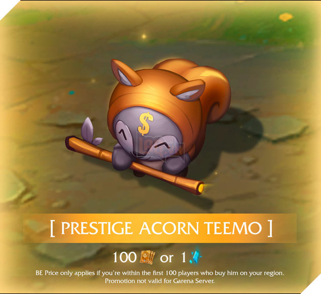 LMHT: Hé lộ skin Teemo Hạt Dẻ Ngọt Ngào siêu đáng yêu được thực hiện bởi người hâm mộ 3