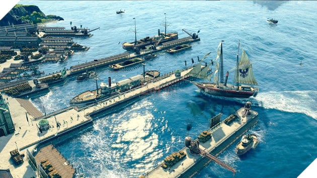 Dòng game xây dựng Anno 1800 thử thách tài tạo dựng và lãnh đạo đất nước của game thủ 7