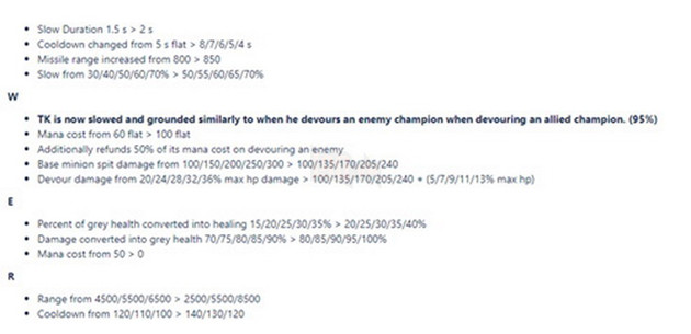 LMHT: Tahm Kench cuối cùng cũng được buff mạnh trong bản cập nhật tiếp theo 2
