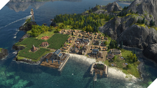 Dòng game xây dựng Anno 1800 thử thách tài tạo dựng và lãnh đạo đất nước của game thủ 2