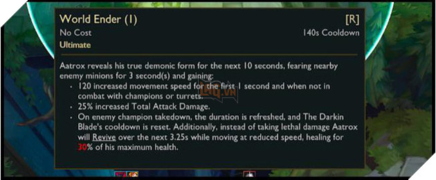 LMHT: Riot Games hé lộ những thay đổi chính dành cho MSI 2019, Aatrox được chỉnh sửa gần như toàn bộ 5