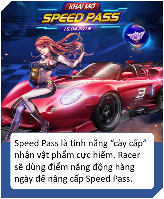 Bí kíp “chinh phục” Speed Pass dành cho Racer ZingSpeed Mobile