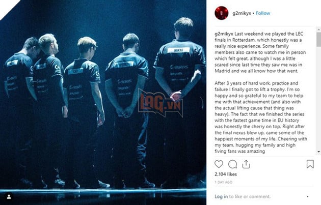 LMHT: Ngôi sao của G2 Esports gặp chấn thương nghiêm trọng, có thể không thể đến với MSI 2019 được