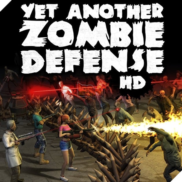 Yet Another Zombie Defense HD phòng thủ và chiến đấu cùng zombie trên nền tảng Switch