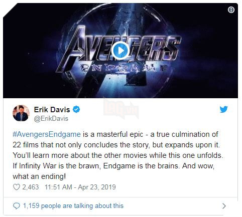 Tổng hợp đánh giá sớm Avengers: Endgame, tuyệt phẩm siêu anh hùng không xem phí cả đời 5