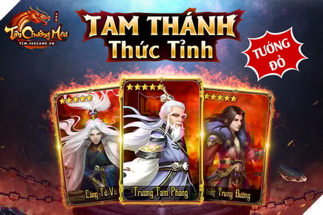 Tam Thánh Thức Tỉnh, bộ ba tướng đỏ đầu tiên chính thức xuất hiện tại Tân Chưởng Môn VNG