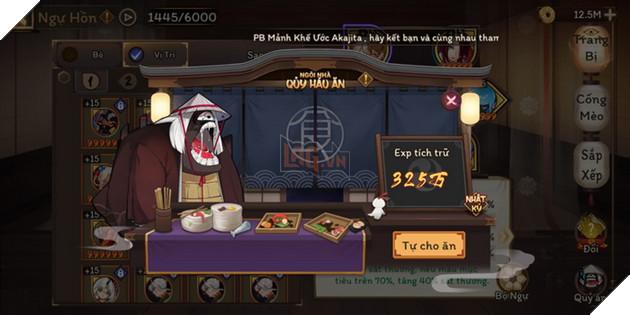 Âm Dương Sư: Hướng dẫn tính năng Quỷ Háu Ăn và những điều bạn cần lưu ý