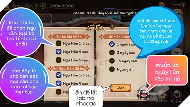 Âm Dương Sư: Hướng dẫn tính năng Quỷ Háu Ăn và những điều bạn cần lưu ý 2