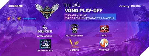 Đâu sẽ là 2 chú sư tử dũng mãnh nhất Vòng Play Off 360mobi Championship Series Mùa 2
