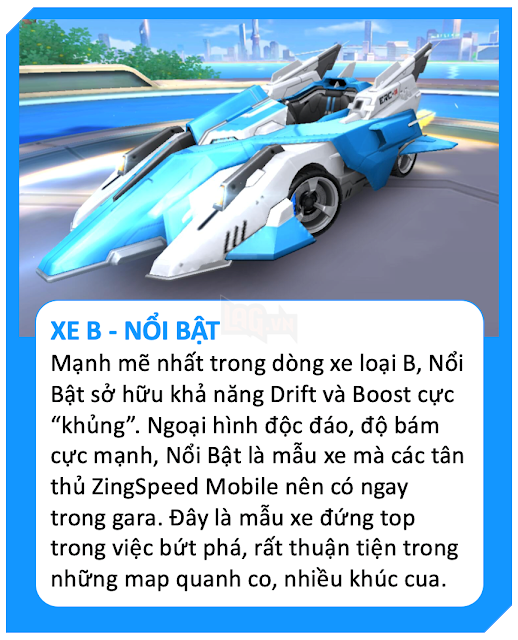 Những mẫu xe đua được yêu thích nhất trong ZingSpeed Mobile 6