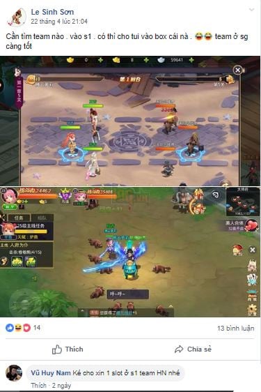 Chờ nghỉ lễ, game thủ Đại Kiếm Vương Mobile không quên lập bang chờ ngày game ra