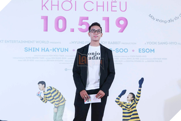 Lee Kwang Soo góp mặt cùng Jun Phạm và Trấn Thành tại sự kiện thảm đỏ phim Thằng em lý tưởng 20