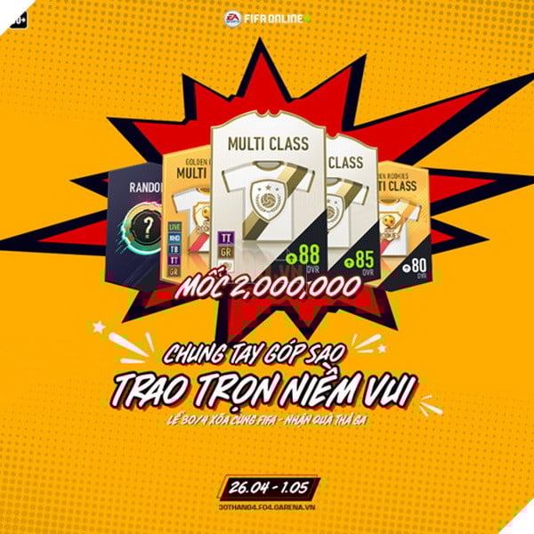 Fifa Online 4: Tổng hợp các sự kiện đặc biệt hấp dẫn mừng lễ 30/4 - 1/5 4