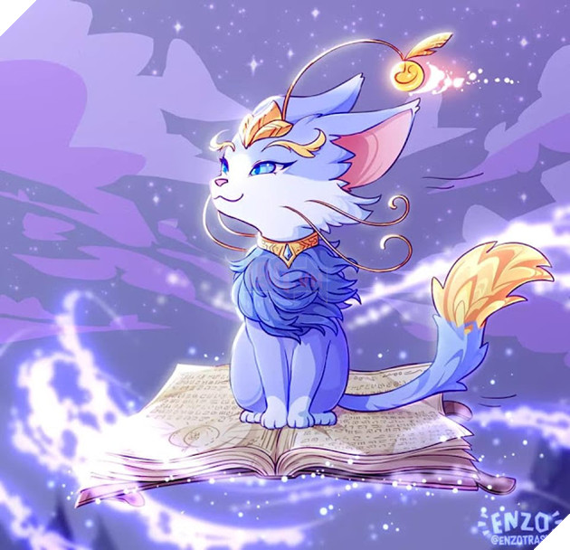 Ngắm nhìn fan-art đẹp ngất ngây của Yuumi, vị tướng sắp ra mắt của LMHT 2