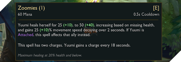LMHT: Thông số chi tiết bộ kỹ năng của tướng mới Yuumi - Chú mèo ma thuật - Ảnh 10.