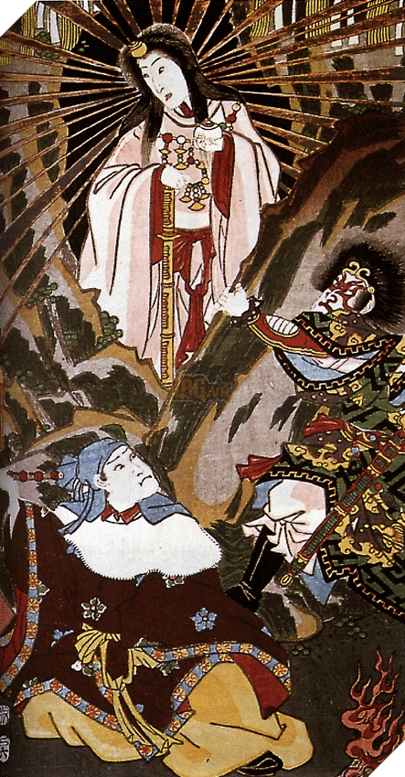 Truyền thuyết về Amaterasu - Nữ thần của ánh sáng trong thần thoại Nhật Bản 2
