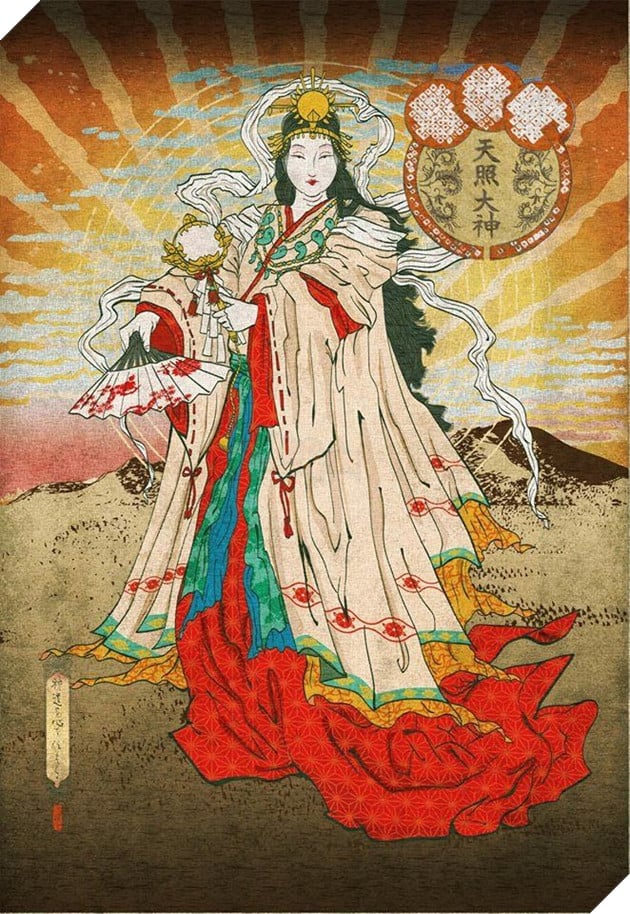 Truyền thuyết về Amaterasu - Nữ thần của ánh sáng trong thần thoại Nhật Bản