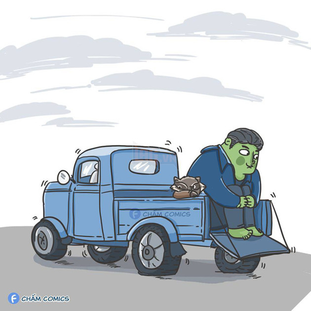 Cười lộn ruột với ảnh chế ba thanh niên nhọ nhất Avengers: Endgame 7