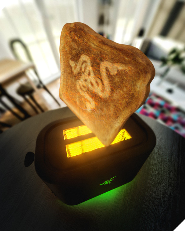  Chuyện đùa thành thật - Thương hiệu Razer chế tạo sản phẩm máy nướng bánh mỳ nhằm phục vụ cho gamer 