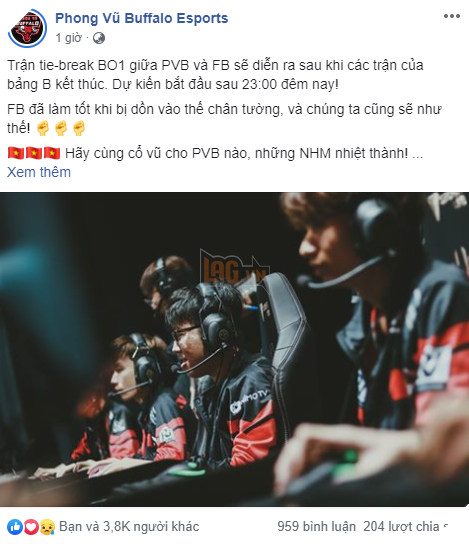 LMHT: MSI 2019 - Quyết ăn thua đủ với Fenerbahçe, fan Việt tuyên bố cùng PVB xuyên đêm 2