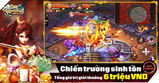 Đại Kiếm Vương Mobile chuẩn bị Alpha Test, nhá hàng giải đấu sinh tồn độc đáo