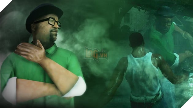 Resident Evil 2 với bản mod mới đặc biệt cho CJ và Big Smoke từ GTA San Andrea vào game 4