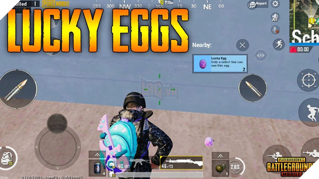 PUBG Mobile: HÆ°á»ng dáº«n cÃ¡ch tÃ¬m vÃ  Äá»i thÆ°á»ng tá»« Trá»©ng May Máº¯n trong phiÃªn báº£n 0.12.0