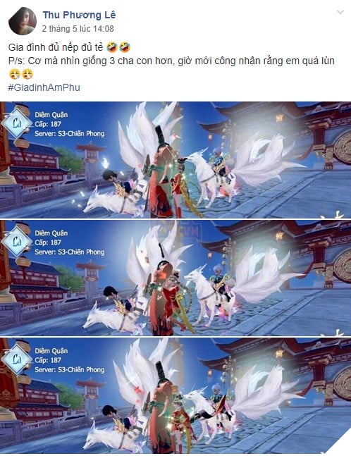 Ngay sau khi phiên bản big update Công Thành Chiến được ra mắt, cộng đồng Liệt Hỏa VNG đua nhau khoe gia đình và những “quý tử” của mình 5