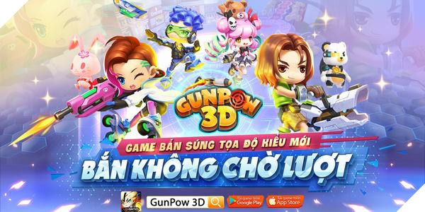 GunPow 3D mở cửa thử nghiệm từ hôm nay 7/5