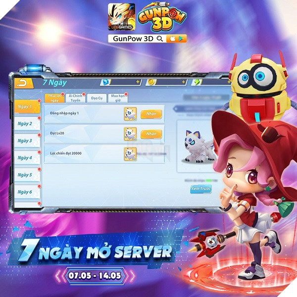 GunPow 3D mở cửa thử nghiệm từ hôm nay 7/5 4