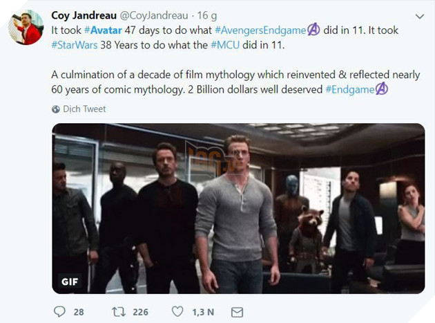 Khán giả đang hóng chờ ngày Avengers: Endgame hạ bệ Avatar 12