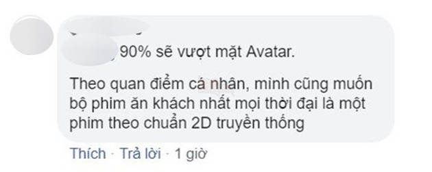 Khán giả đang hóng chờ ngày Avengers: Endgame hạ bệ Avatar 4