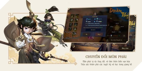 Kiếm Thế Mobile: Tự do chuyển phái và những điều cần lưu ý 3
