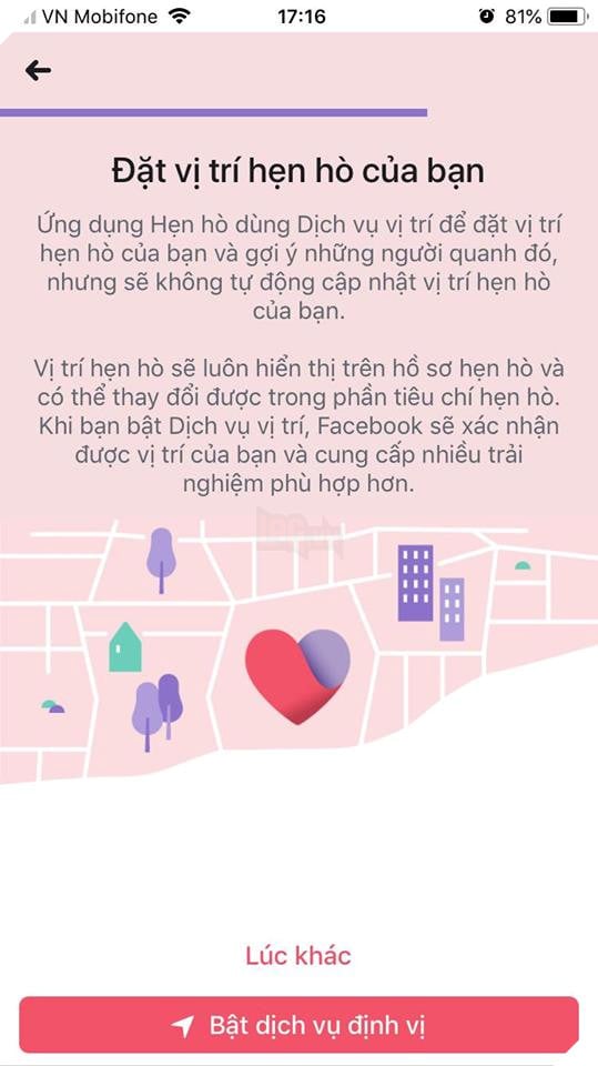 Hướng dẫn cách sử dụng Tính năng hẹn hò của Facebook và chức năng Facebook Crush 4