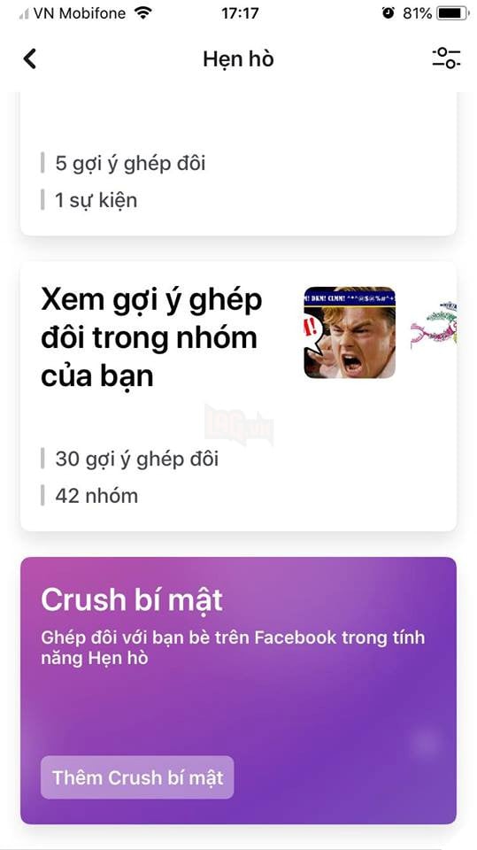 Hướng dẫn cách sử dụng Tính năng hẹn hò của Facebook và chức năng Facebook Crush 8