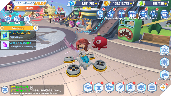 Những điểm khác biệt của GunPow 3D trong dòng game bắn súng tọa độ 6