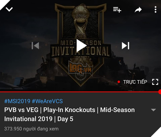 LMHT: VETV đat kỷ lục về số lượng người xem trực tuyến trên Youtube nhờ PVB và Vega