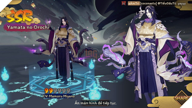 Âm Dương Sư: Hướng dẫn đội hình Bát Kỳ Đại Xà cho PvE, PvP và Boss Thế Giới 2