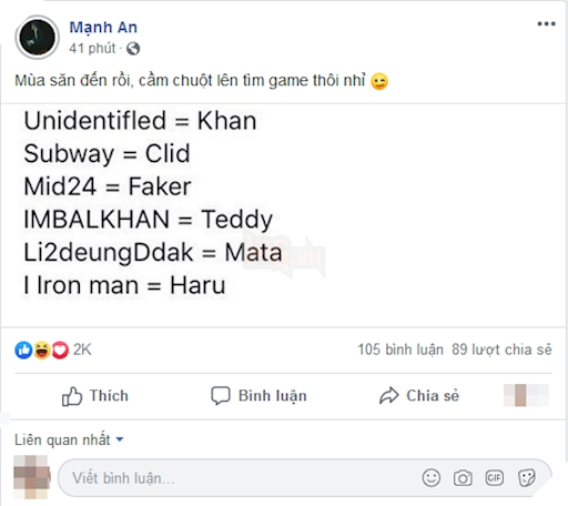 LMHT: Tài khoản của Faker ở rank Việt bị cho ăn hành ngập mặt, không vượt qua được Rank Kim Cương 5