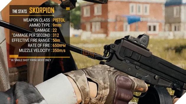 new gun in PUBG Mobile - Skorpion