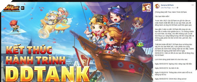 DDTank chính thức thông báo đóng cửa vào tháng 8 sau 1 năm hoạt động 4