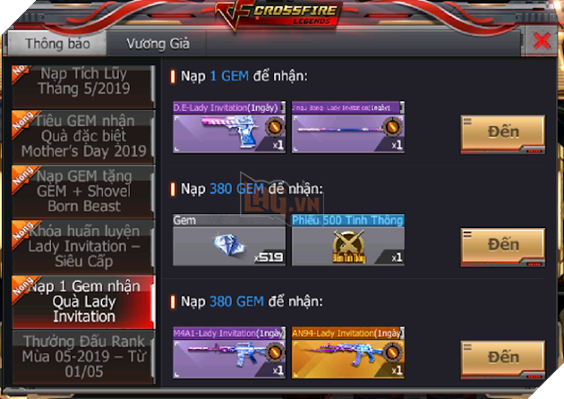 CrossFire Legends: Chuỗi sự kiện hấp dẫn trong tuần lễ ngày của Mẹ  7