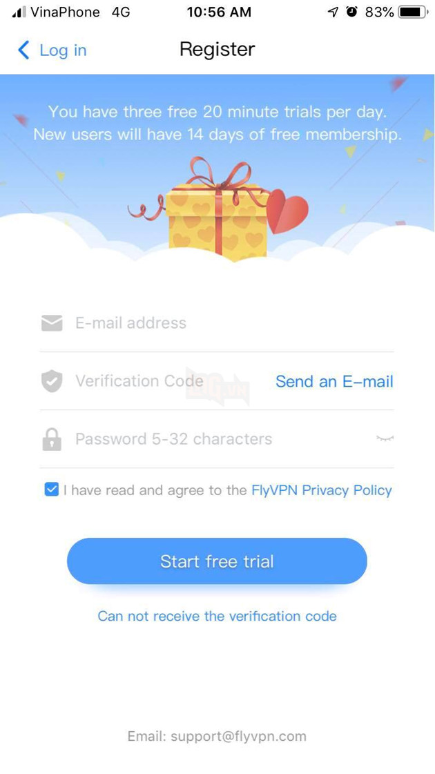 Hướng dẫn Dùng FlyVPN Fake IP Taiwan PUBG Mobile để nhận đồ Free 3