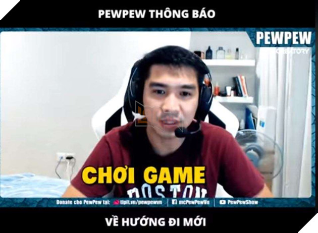 PewPew quay trở lại làm streamer và dùng toàn bộ thu nhập từ Youtube để làm từ thiện 3