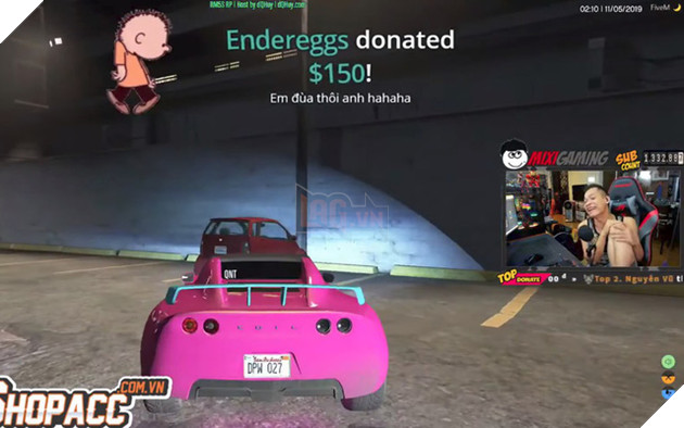 Độ Mixi sốc tới óc khi được đại gia donate tận 50 triệu đồng 3