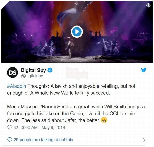 Đánh giá sớm Aladdin: Tưởng không hay hóa ra Hay không tưởng 4