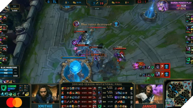 LMHT: Chiến thắng áp đảo 3 - 0, G2 đã chính thức vô địch giải MSI 2019 trước TL 5